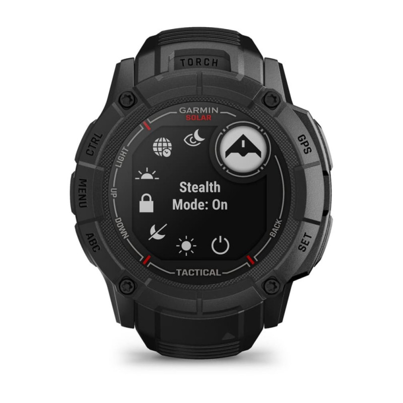Sporto laikrodis - Garmin Instinct 2X Solar Tactical Edition GPS 50mm Juodas
