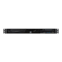 Serveris - ASUS RS100-E11-PI2 Intel C252 Rack Server, LGA 1200, 128GB DDR4, Sidabrinė