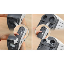 Rankinis plaktuvas - Bosch MFQ37490 750W 5 greičių turbo funkcija balta