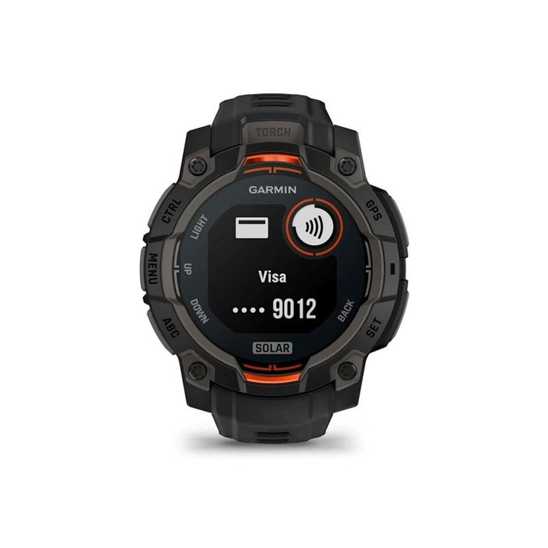 Išmanusis Laikrodis - Garmin Instinct® 3 Solar GPS Širdies Ritmo Monitorius 45mm Juodas
