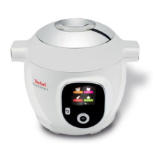 Namų ir virtuvės prietaisas - Tefal CY851130 Multi Cooker 6L Garinimas, Kepimas, Keptuvėje, Balta
