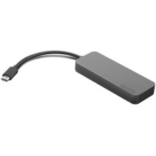USB Hub - Lenovo GX90X21431 Type-C dokas 4x USB 3.2 Gen 2 juodas
