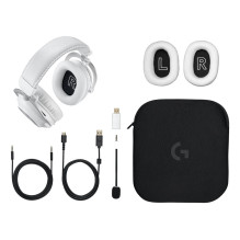 Belaidės Ausinės - Logitech G 981-001269 DTS Headphone:X 2.0 30m Range White