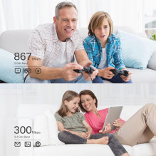 Tinklo plokštė - TP-Link Archer T4E Dual-Band Wi-Fi adapteris 867 Mbit / s