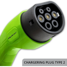 Elektromobilio Pakrovėjas - Qoltec Nešiojamas Pakrovėjas Type 2 7kW 230V IP65