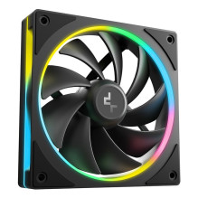 Korpusų Ventiliatorius - DEEPCOOL FL12 SE 12cm 1900 RPM PWM 28.67 dB Multi-Color Black