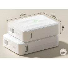 Etiketės spausdintuvas - Niimbot D110_M Nešiojamas šiluminis Bluetooth USB 40 mm / s Baltas