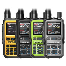Radijo Stotelė - BAOFENG UV-5R EU Bluetooth VHF UHF 1600mAh Oranžinė