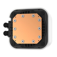 Procesoriaus aušintuvas - DeepCool LQ240 WH skysčio aušinimo rinkinys 240mm radiatorius 2x120mm ventiliatoriai