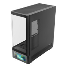 Korpusas - Mars Gaming MCLCDPRO Midi Tower ATX Micro ATX Mini-ITX Juodas