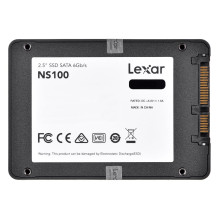 SSD - SSD Lexar NS100 256GB SATA III 520MB / s