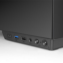 Korpusas - TACENS Mars Gaming MC-PULSAR Midi Tower Grūdintas Stiklas Juodas