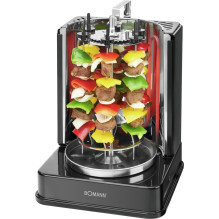 Grilis - Bomann DVG 3006 CB 1400W Elektrinis Stalo Grilis Juodas