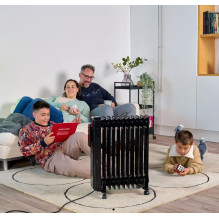 Šildymo Prietaisas - BLACK+DECKER BXRA2501E 2500W Aliejaus Radiatorius 11 Peilių