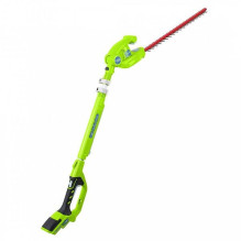 Įrankis - Greenworks G24PH51 24V Teleskopinė gyvatvorių žoliapjovė 51cm