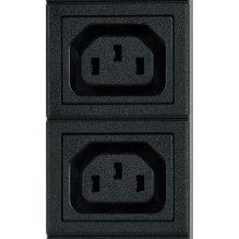 Energijos paskirstymo įrenginys - EnerGenie EG-PDU-10C132C19 10x C13 16A 1U Juodas