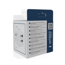 Adapteris - Gembird TPA-EU1A1C20-01-W Universalus kelioninis maitinimo adapteris 20W baltas