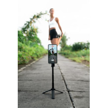 Telefono laikiklis - Quad Lock Tripod / Selfie Stick Reguliuojamas 25.94-46.23 cm Juodas