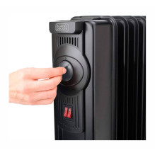 Šildymo Prietaisas - BLACK+DECKER BXRA2300E Aliejaus Užpildytas Elektrinis Šildytuvas 2300W