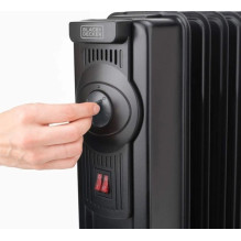 Šildymo Prietaisas - BLACK+DECKER BXRA2000E Alyvos Užpildytas Elektrinis Šildytuvas 2000W