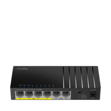 Komutatorius - Tinklo Komutatorius CUDY FS106P 6-Port 10 / 100Mbps 1.2Gbps Perjungimo Pajėgumas