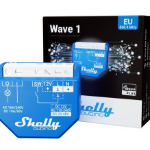 Išmanusis Relė - Shelly Qubino Wave 1 1-Kanalo Z-Wave 16A 230V
