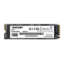 M.2 SSD - Patriot Memory P320 128GB PCIe NVMe 1600MB / s Skaitymas 1000MB / s Rašymas