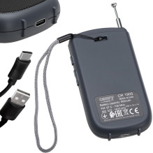 Nešiojama radija - Adler Mini Radijas Camry CR 1905 FM / AM, 900 mAh, USB Įkrovimas