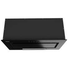 Gartraukis - AKPO WK-7 FABIO 60 300 m³ / h 69 dB Įmontuojamas Juodas