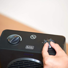 Šildymo Prietaisas - BLACK+DECKER BXSH1500E 1500W PTC Ventiliatorinis Šildytuvas 15m²