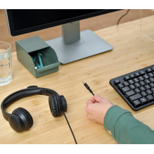 Ausinės - Trust HS-150 Laidinės su Mikrofonu ir Garso Reguliatoriumi Juodos