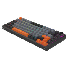 Žaidimų klaviatūra - Savio ASTRAL BLACK JADE TKL RGB USB QWERTY Juoda