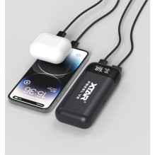Energijos bankas - XTAR PB2SL V2 įkroviklis 18650 / 20700 / 21700 baterijoms USB-C juodas