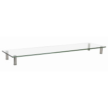 Monitoriaus Stovas - Gembird MS-TABLE-GL-01 Didelis Stiklas, 1000mm, 20kg Talpa