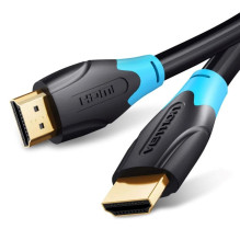 HDMI kabelis - Vention 15m didelės spartos 18 Gbit / s 4K PVC juodas