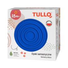 Žaislas - Tullo Jutimo Diskai 4 vnt. 20 cm Įvairių Spalvų