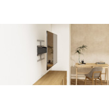 TV Sieninis laikiklis - Gembird WM-90ST-02 Pilno judėjimo, 43"-90", 50kg, juodas