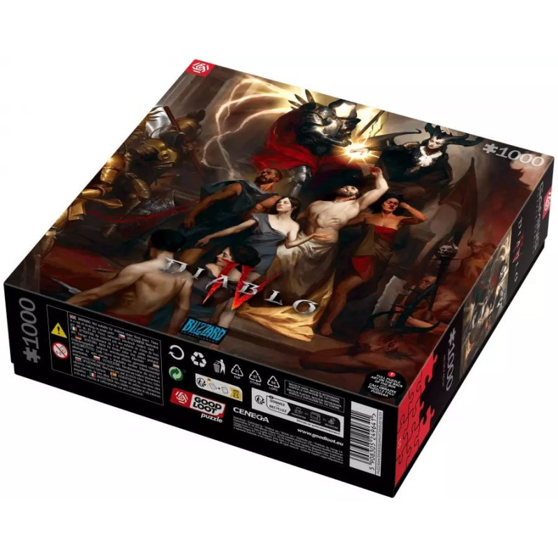 Dėlionė - Cenega Publishing Diablo IV: Nephalimų Gimimas 1000 vnt 480x680 mm