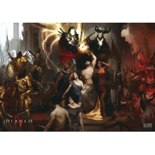 Dėlionė - Cenega Publishing Diablo IV: Nephalimų Gimimas 1000 vnt 480x680 mm