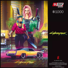 Dėlionė - Cenega Publishing Cyberpunk 2077 Kitsch Stilius 1000 vnt 480x680 mm