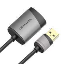 Audio adapter - Vention USB išorinis garso plokštė 0.15m 16-bit 44.1-48kHz pilka
