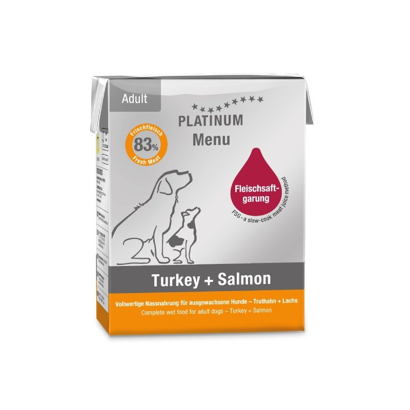 Šunų Maistas - PLATINUM Meniu Suaugusiems Iberico Kalakutiena Be Grūdų 185g