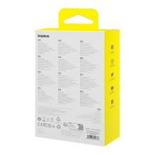 Baseus Magnetic Mini MagSafe 10000mAh 30W powerbank with built-in USB-C cable - white + Baseus Simple Series USB-C - USB