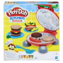 Hasbro Play-Doh Burger Barbecue Set