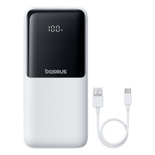 Powerbank Baseus Lipow 20000mAh 22,5W z dwoma wbudowanymi kablami z dodatkowym kablem Baseus Simple USB-A - USB-C 3A 20c