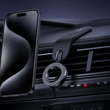 Uchwyt Baseus C02 Go Series na deskę rozdzielczą kompatybilny z MagSafe – czarny