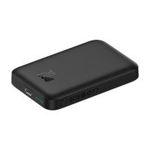 Powerbank Baseus Magnetic Mini Air 6000mAh 20W z ładowaniem indukcyjnym z kablem Baseus Simple USB-C (20V / 3A) 30cm - c