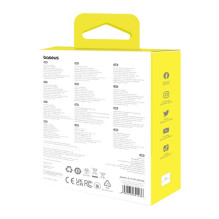 Powerbank Baseus Magnetic Mini Air 6000mAh 20W z ładowaniem indukcyjnym z kabelis Baseus Simple USB-C (20V / 3A) 30cm - 