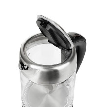 Adler AD 1247 NEW electric kettle 1.7 L 2200 W Black, Stainless steel, Transparent Adler AD 1247 NEW electric kettle 1.7 L 2200 W Black, Stainless steel, Transparent