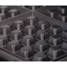 Adler AD 3036 waffle iron 4 waffle(s) Black,Grey 1500 W